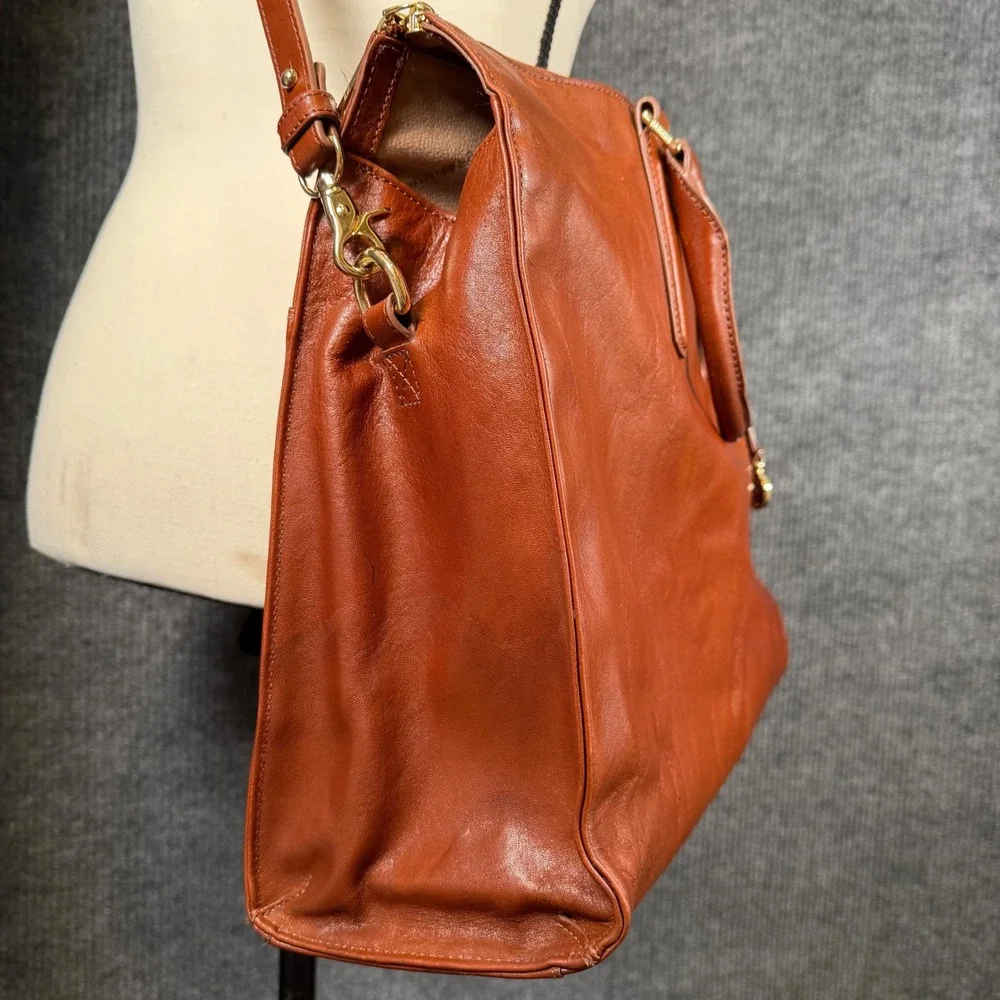 Brahmin Leather Briefcase Lrg 16